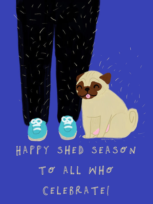 This week in pug art... it's shed season! And the Great Pugscape Escape.