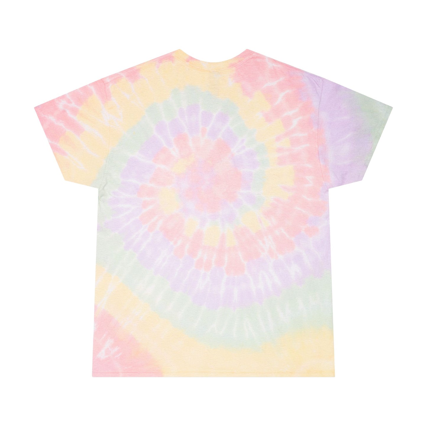 Artistic Tie-Dye Tee with Artist Pug