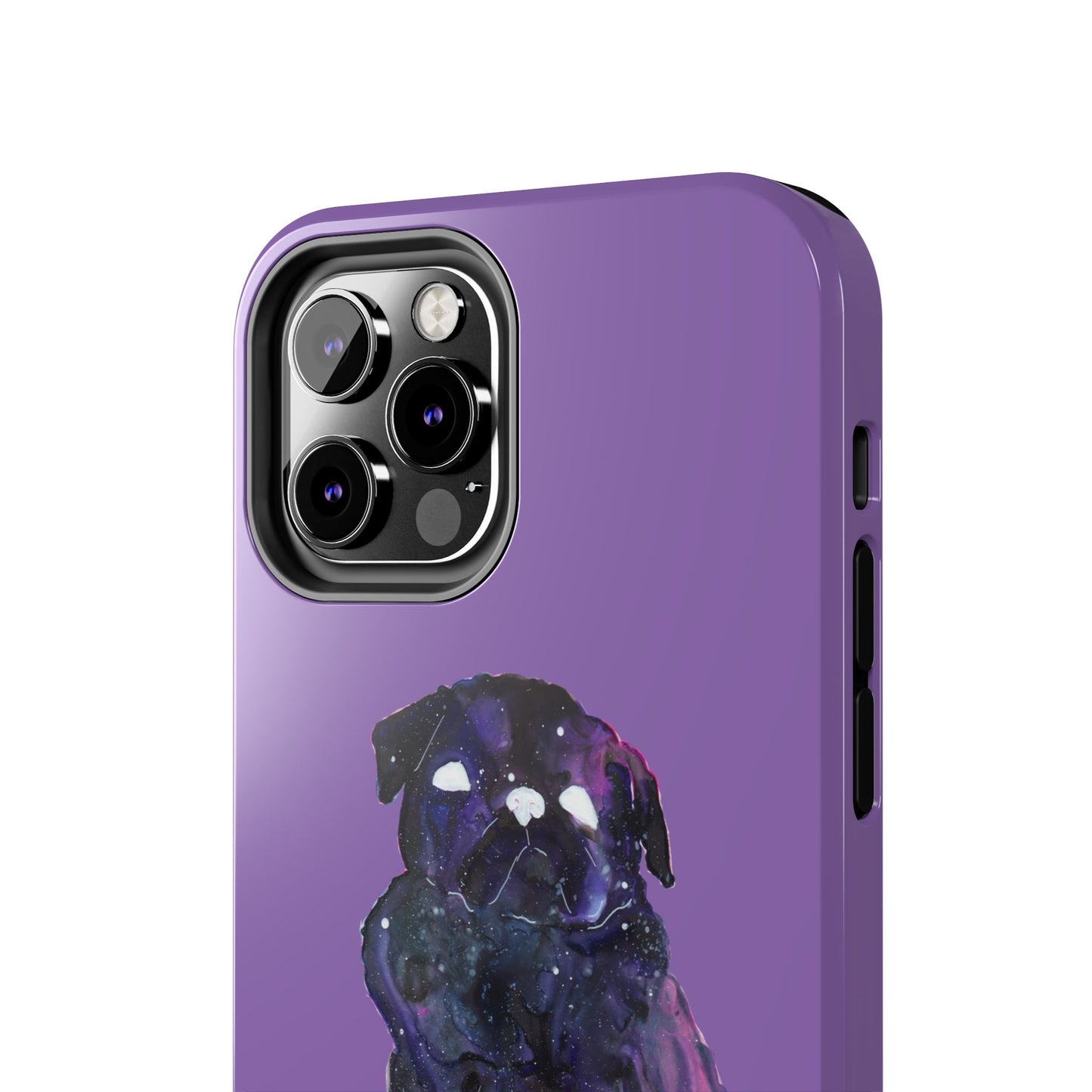 Galactic Pug Tough Phone Case - Stylish Phone Protection for Dog Lovers