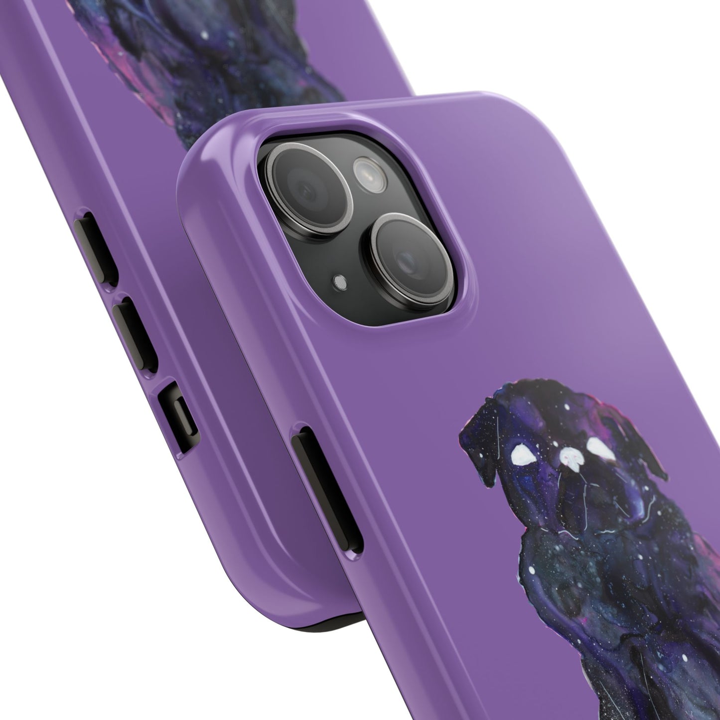 Galactic Pug Tough Phone Case - Stylish Phone Protection for Dog Lovers