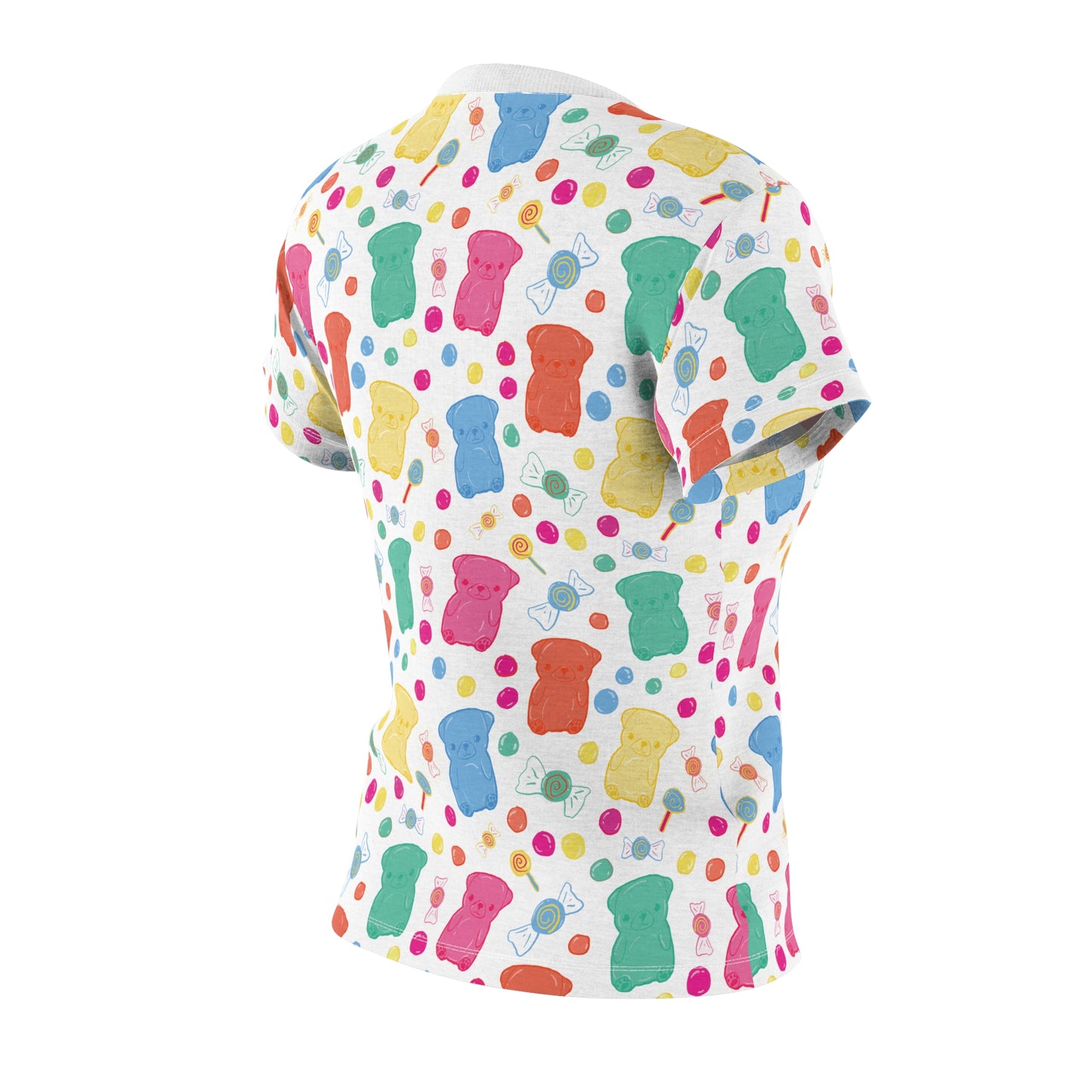 Women's Tee - Pug Gummi Bears - Candy Themed Shirt