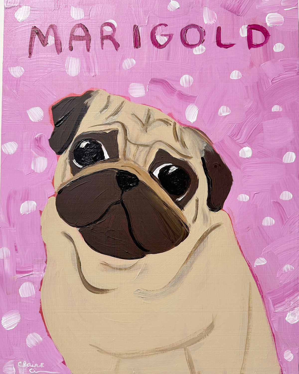 Custom Portrait of YOUR Pet - Acrylic on Wood!