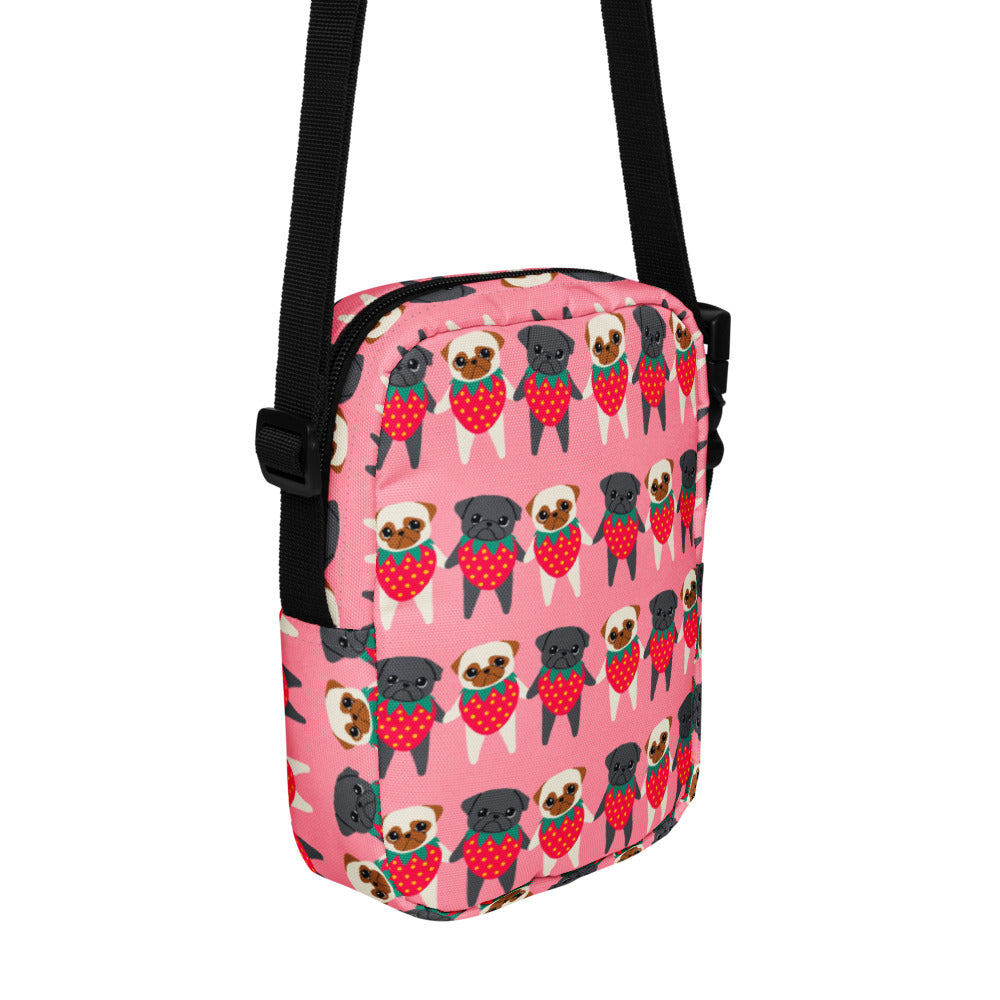 Strawpuggies Utility Crossbody Bag