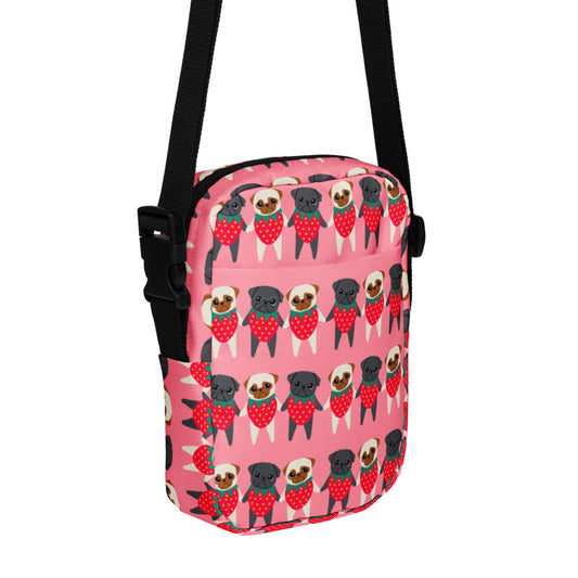 Strawpuggies Utility Crossbody Bag