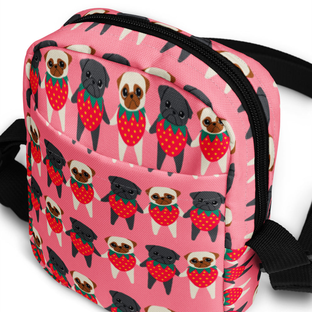 Strawpuggies Utility Crossbody Bag