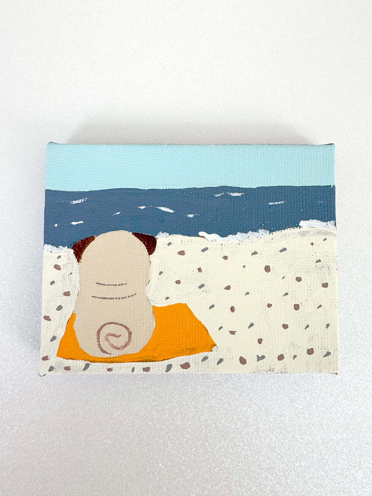 Miniature Beach Pugscape - 2025 Miniature Painting Collection - 3/50