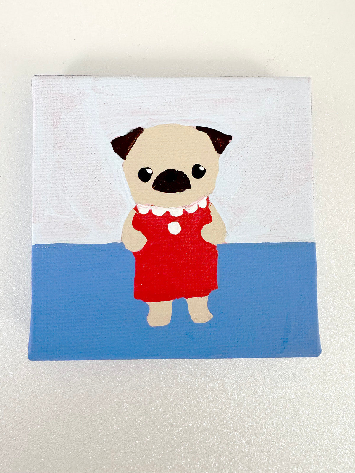 Calico Pug - 2025 Miniature Painting Collection - 10/50