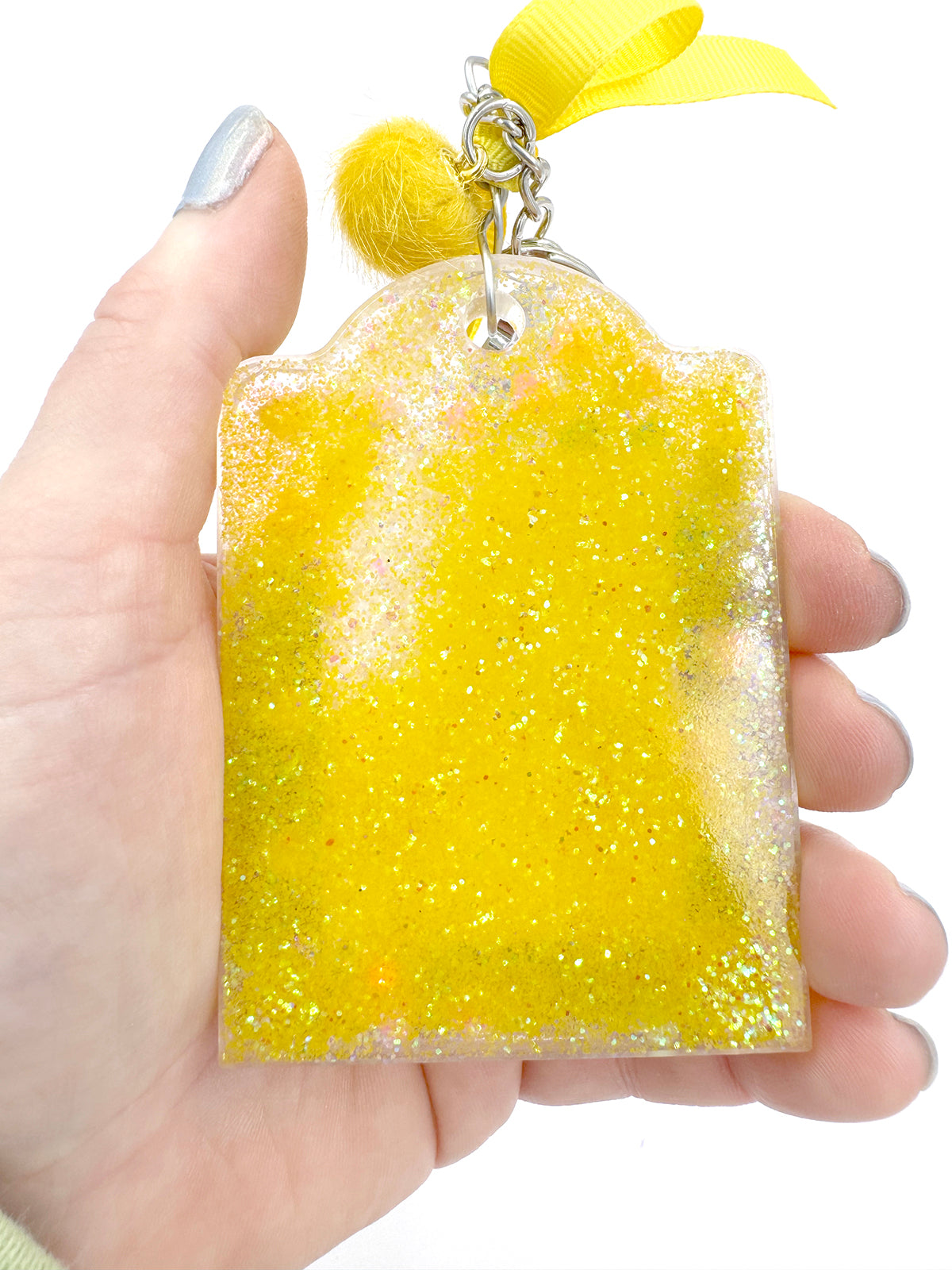 Pug Bag Charm - Most Special Girl (Black Pug)