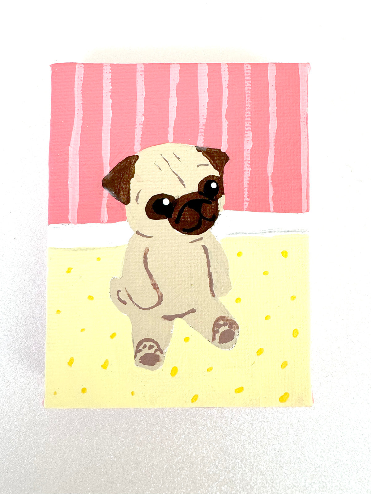 Contemplative Pug - 2025 Miniature Painting Collection - 34/50