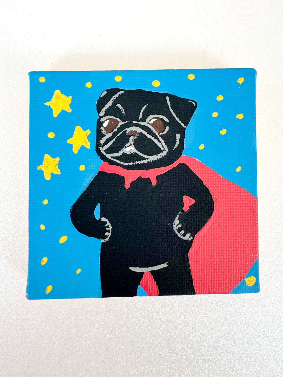 Superhero Pug - 2025 Miniature Painting Collection - 41/50