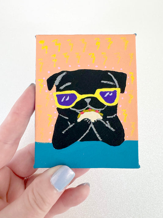 Taco Pug - 2025 Miniature Painting Collection - 42/50