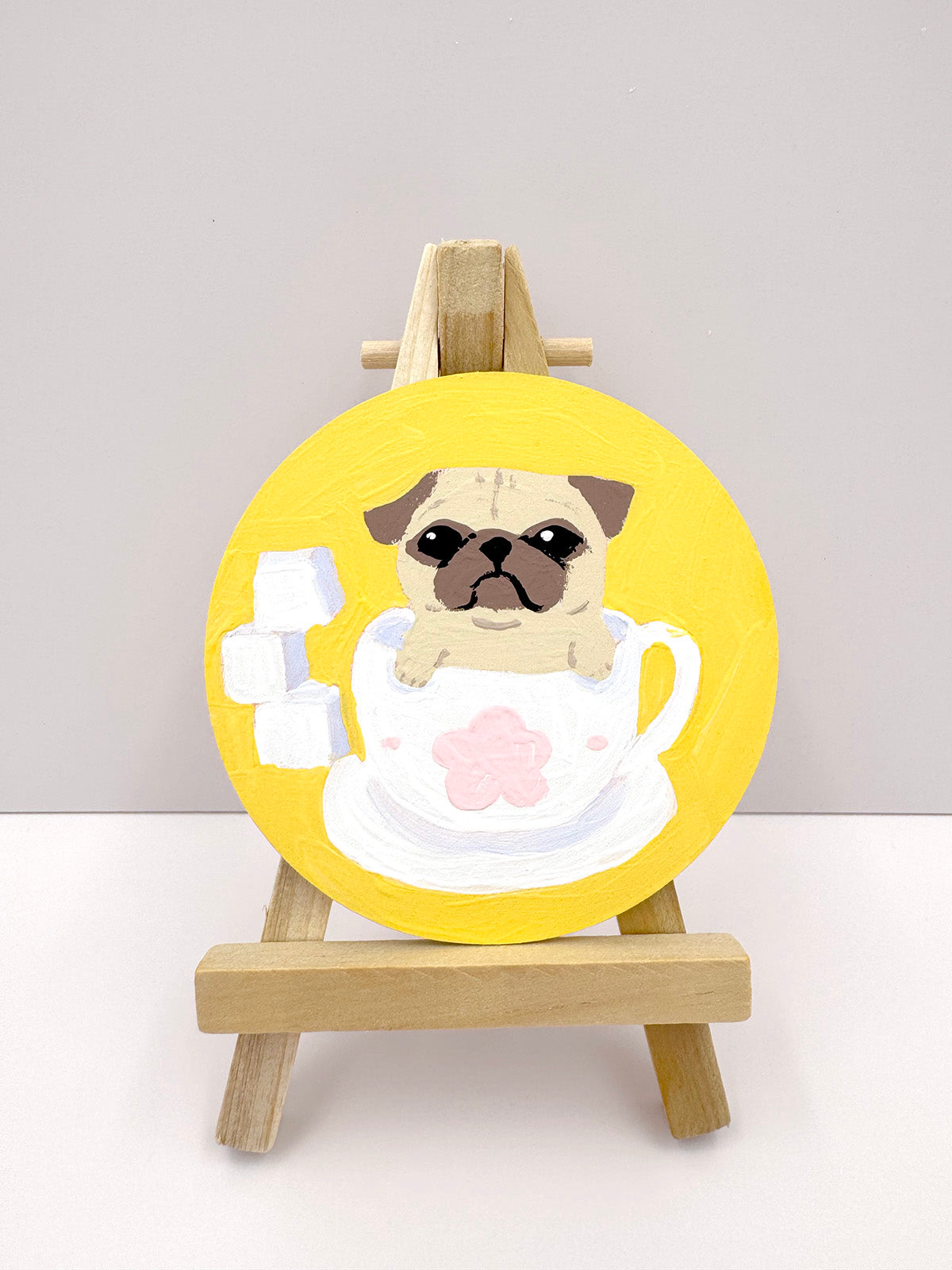 Sugar & Spite - Original Pug Painting - 100 Paintings Unleashed no. 29