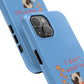 Superhero Pug Tough Phone Case - "I Don’t Want To!"