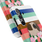 Cute Fawn Pug Floral Tough Phone Cases -  Unique Gifts for Dog Owners