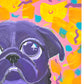 Ode To Lisa - Original Pug Painting - 100 Paintings Unleashed no. 19