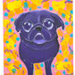 Ode To Lisa - Original Pug Painting - 100 Paintings Unleashed no. 19