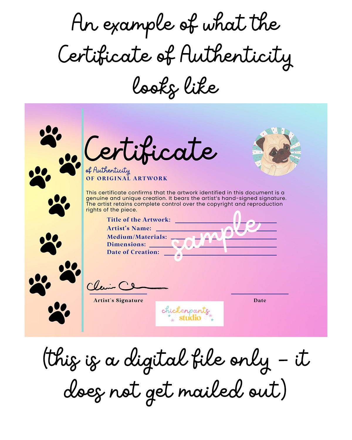 Custom Portrait of YOUR Pet!