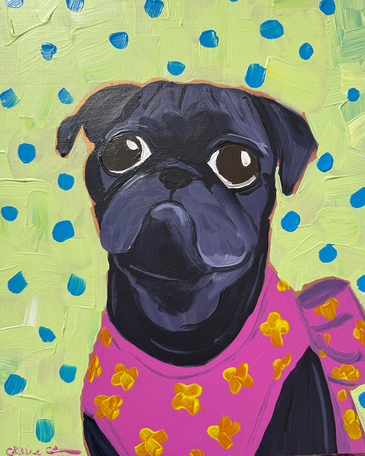Custom Portrait of YOUR Pet - Acrylic on Wood!