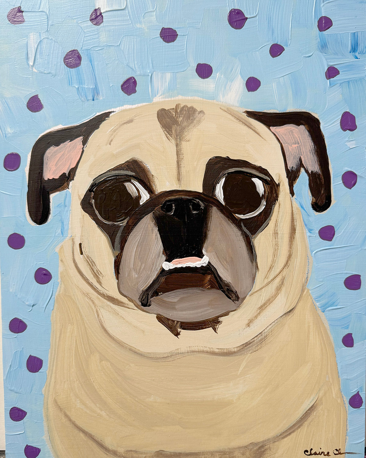 Custom Portrait of YOUR Pet - Acrylic on Wood!