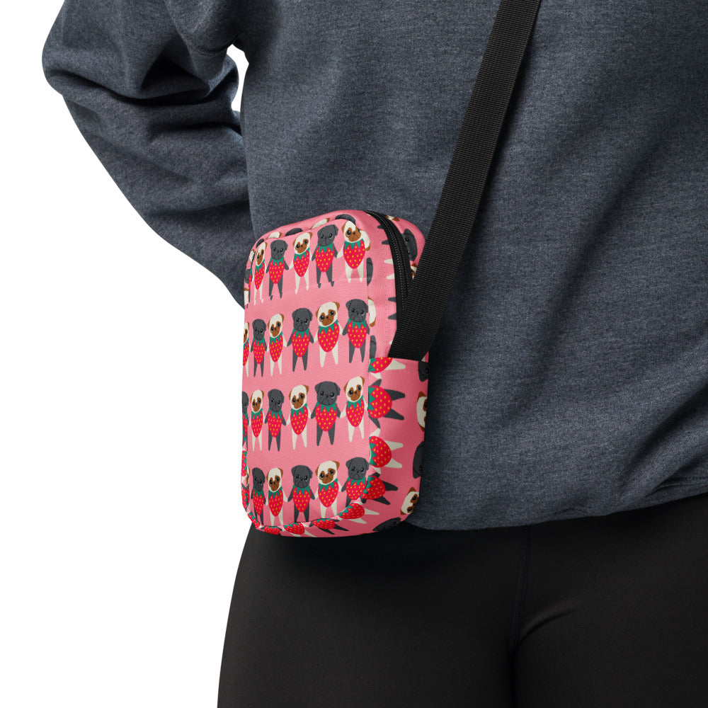 Strawpuggies Utility Crossbody Bag