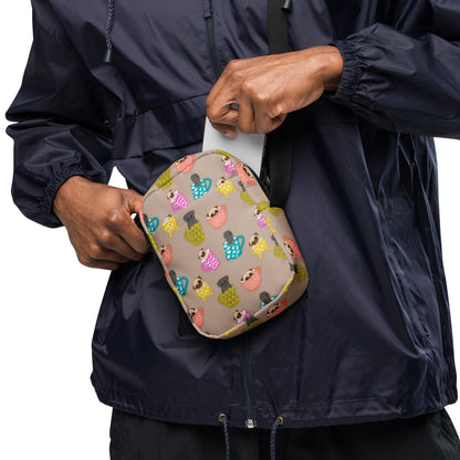 Pugs In Mugs - Utility crossbody bag