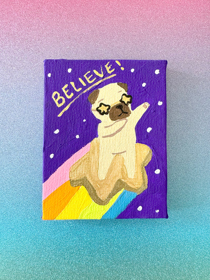 Believe! - 2025 Miniature Painting Collection - 5/50 - Original Painting
