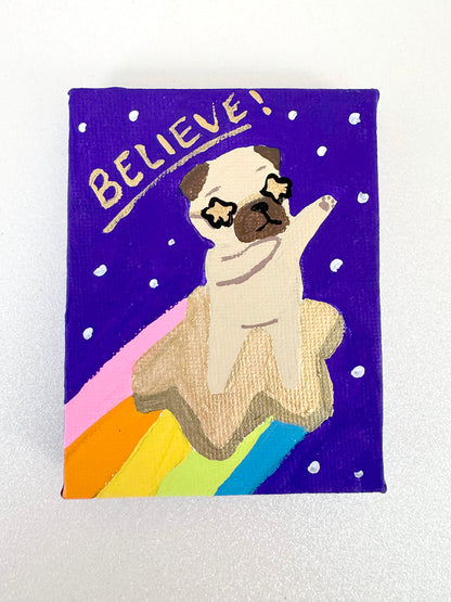 Believe! - 2025 Miniature Painting Collection - 5/50 - Original Painting