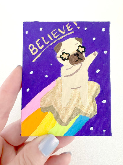 Believe! - 2025 Miniature Painting Collection - 5/50 - Original Painting