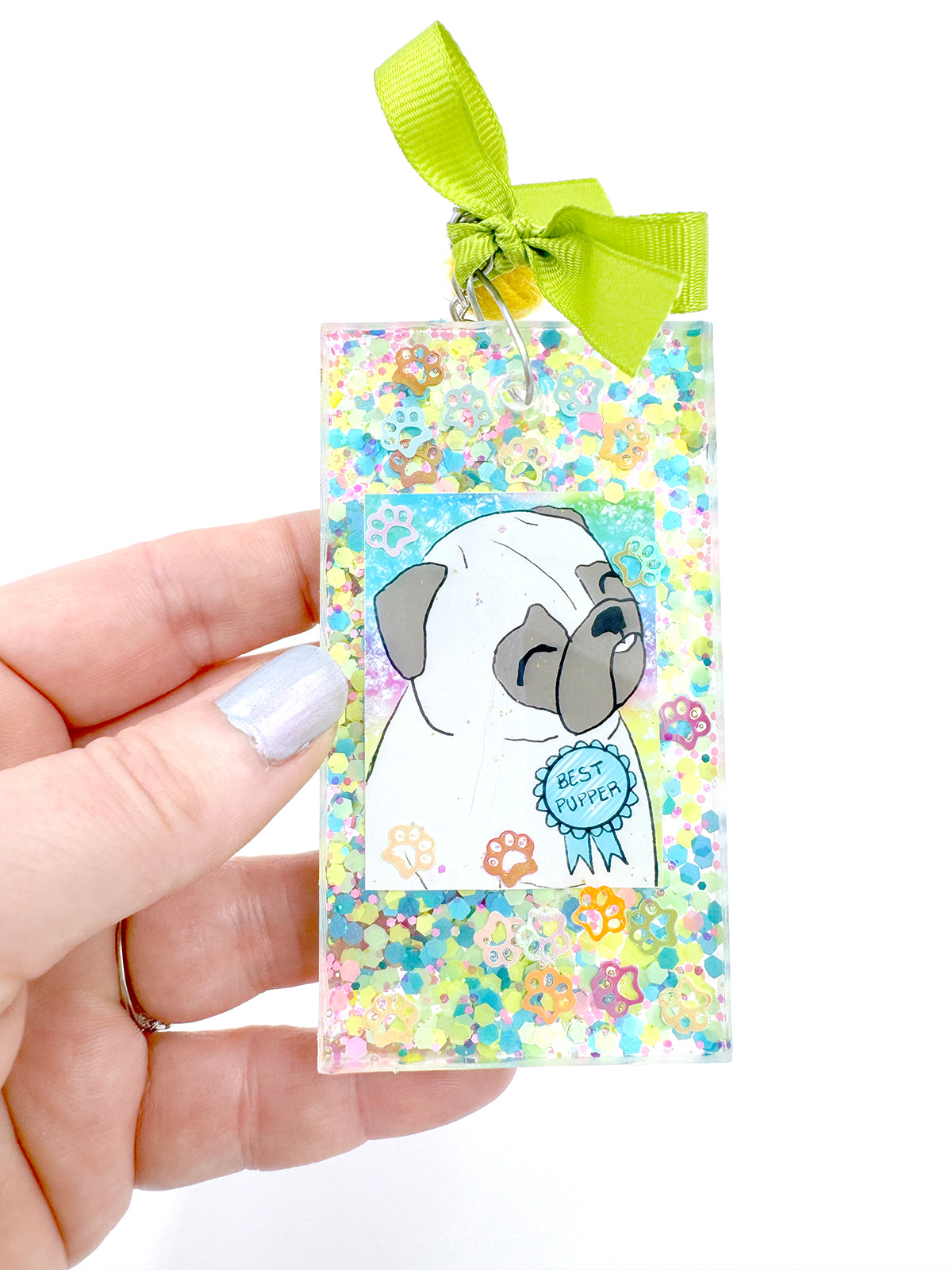 Pug Bag Charm - Best Pepper