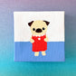 Calico Pug - 2025 Miniature Painting Collection - 10/50