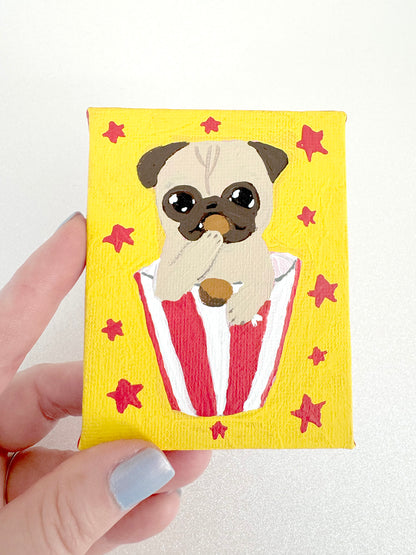 Chicken Lover - 2025 Miniature Painting Collection - 12/50 - Original Painting