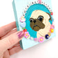 Cute But Psycho - Original Pug Painting - 100 Paintings Unleashed no. 10