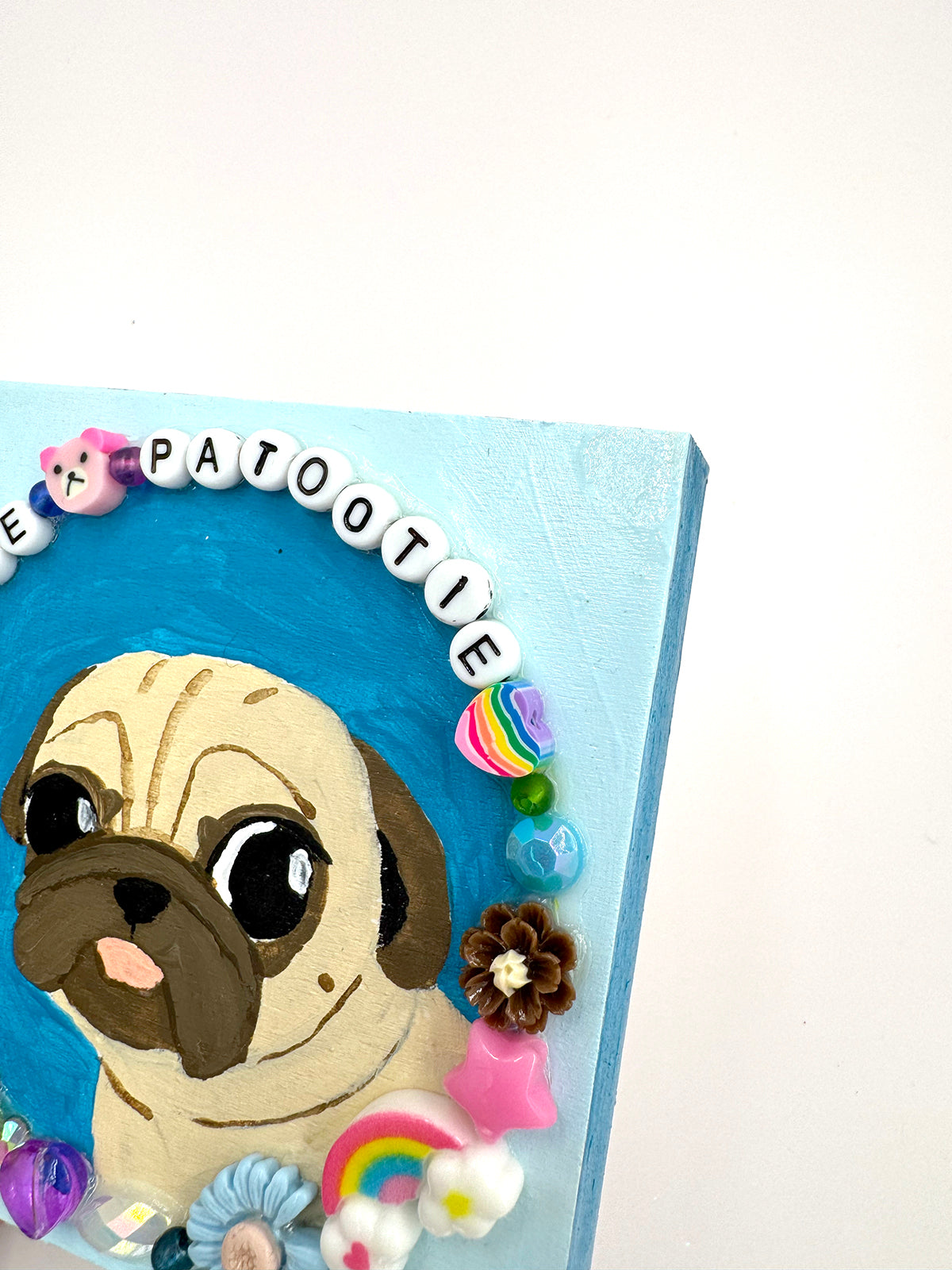 Cutie Patootie - Original Pug Painting - 100 Paintings Unleashed no. 13