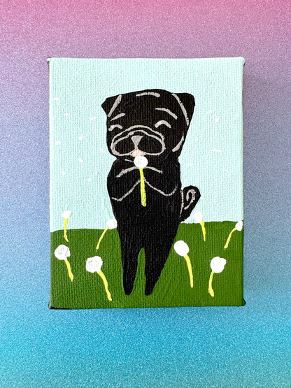 Dandelions - 2025 Miniature Painting Collection - 15/50 - Original Painting