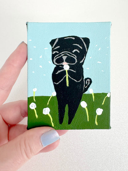 Dandelions - 2025 Miniature Painting Collection - 15/50 - Original Painting
