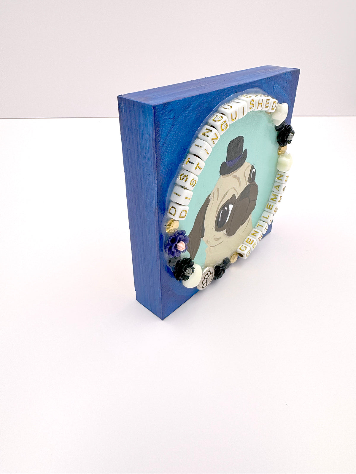 Distinguished Gentleman - Original Pug Painting - 100 Paintings Unleashed no. 8