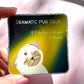 Dramatic Pug Club - Funny Holographic Pug Vinyl Sticker