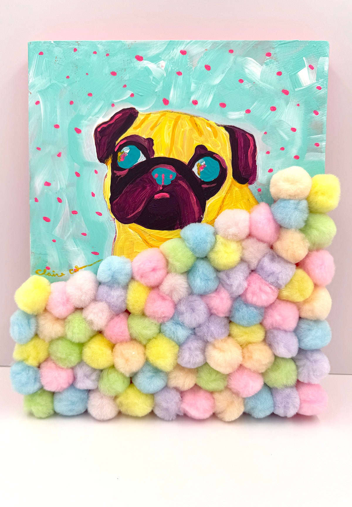 Dreamtime - Original Pug Painting - 100 Paintings Unleashed no. 3