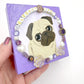Elegant Lady - Original Pug Painting - 100 Paintings Unleashed no. 12