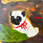Fall Meadow - Original Pug Painting