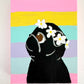 Flower Crown - Black Pug - 2025 Miniature Painting Collection - 19/50