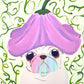 Flower Hat - Original Pug Painting - 100 Paintings Unleashed no. 18