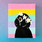 Flower Crown - Black Pug - 2025 Miniature Painting Collection - 19/50