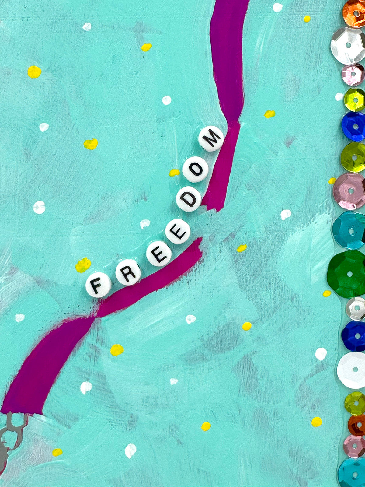 Freedom - Original Pug Painting - 100 Paintings Unleashed no. 1