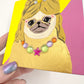 Gem Seater Pug - Original Pug Painting - 100 Paintings Unleashed no. 62