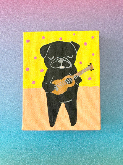 Ukulele - 2025 Miniature Painting Collection - 22/50 - Original Painting