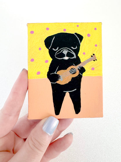 Ukulele - 2025 Miniature Painting Collection - 22/50 - Original Painting