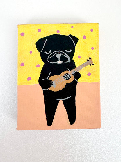 Ukulele - 2025 Miniature Painting Collection - 22/50 - Original Painting