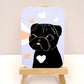 Love Beams - Original Pug Painting - 100 Paintings Unleashed no. 48