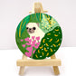 Spring Meadow - Original Pug Painting - 100 Paintings Unleashed no. 26